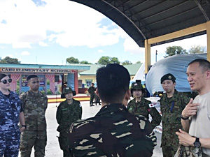 Meeting with US, ADF and AFP