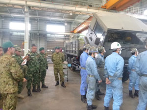 Researching Japan's course to train mechanics
