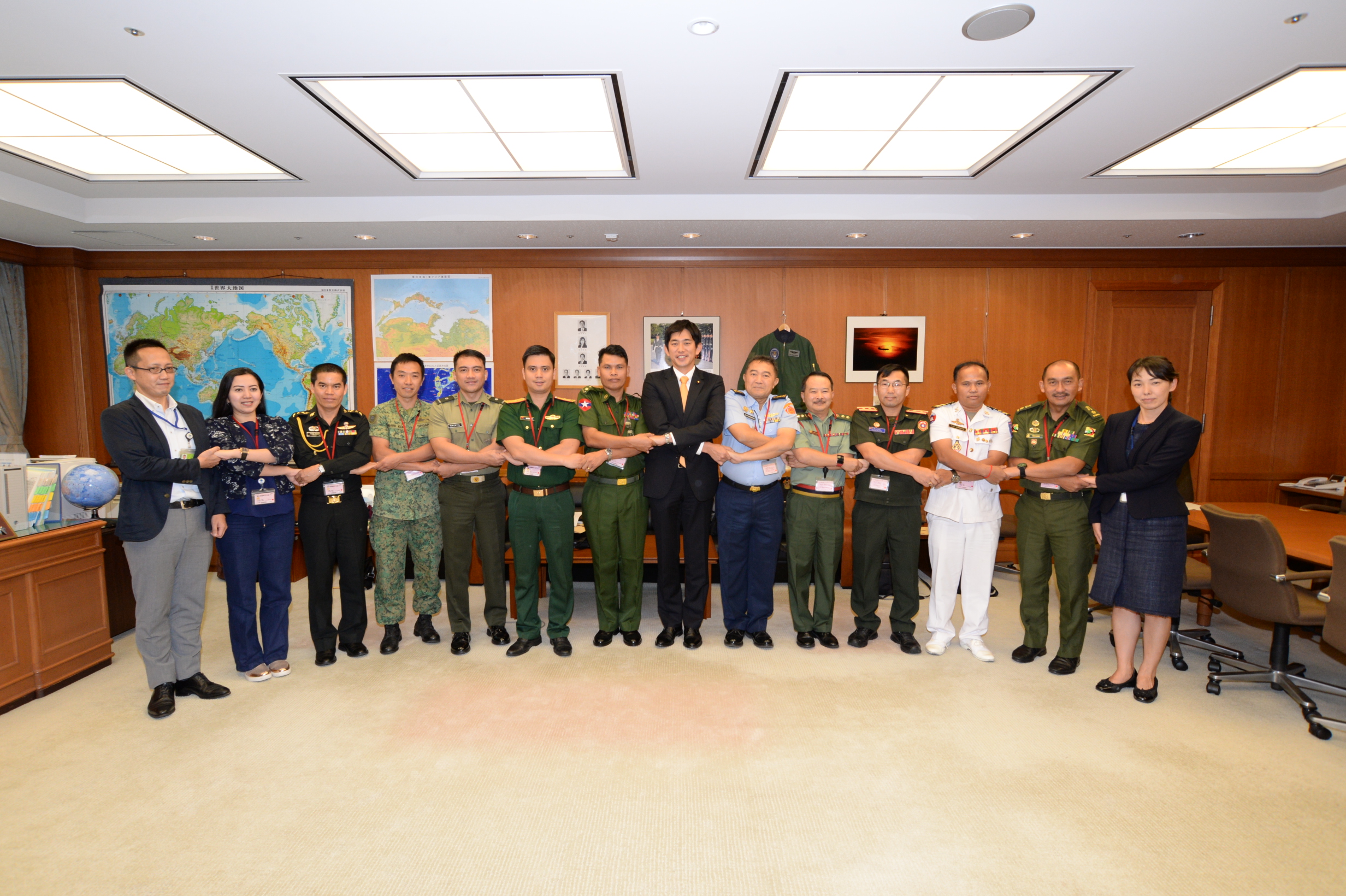 Japan-ASEAN Joint Exercise for Rescue (JXR) Observation Program（平成２９年６月２０日～２３日：市ヶ谷、朝霞、御殿場地区等）