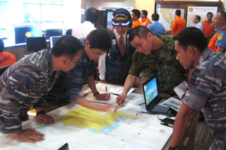 International Disaster Relief Activities for the Missing Indonesian Air Asia Airplane(16)
