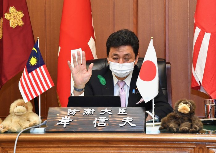 JapanMalaysia Defense Ministers’ Video Teleconference  Japan Ministry