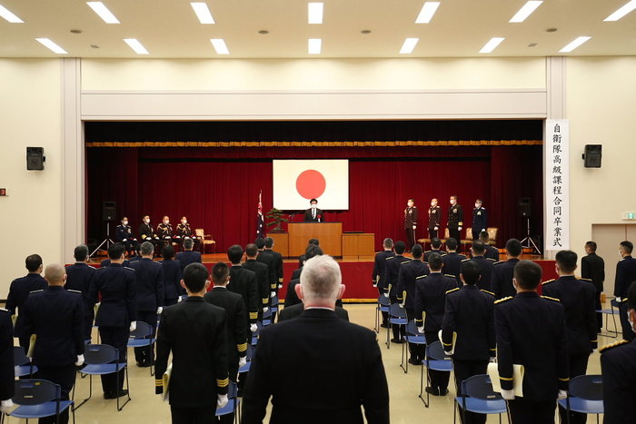 ②自衛隊高級課程合同卒業式.jpg