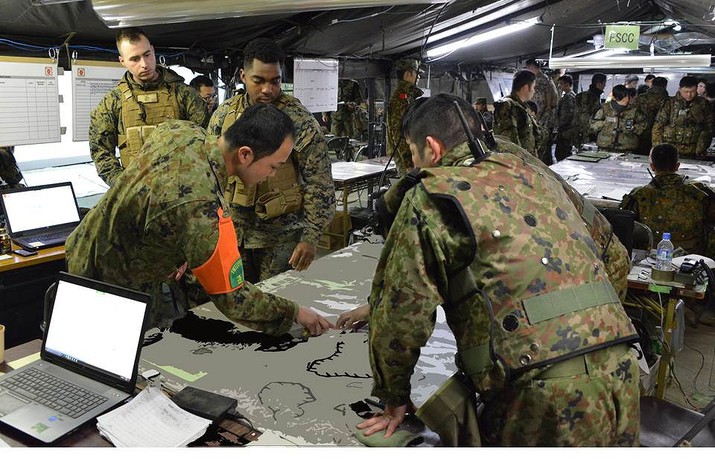 Japan-U.S. Bilateral Training, Forest Light 02