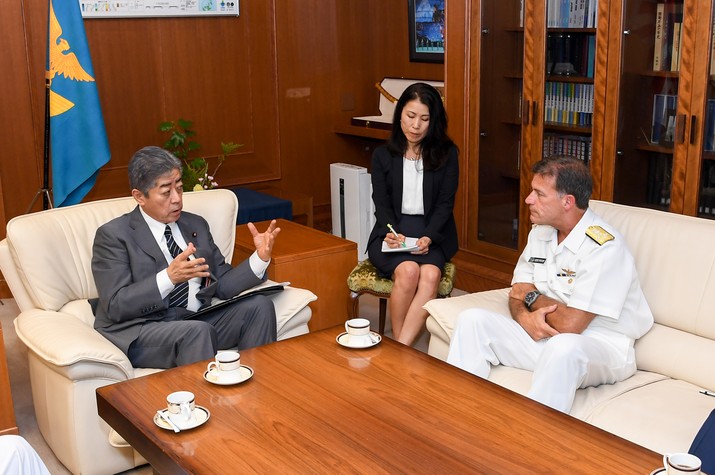 Courtesy Call by Commander, U.S. Pacific Fleet