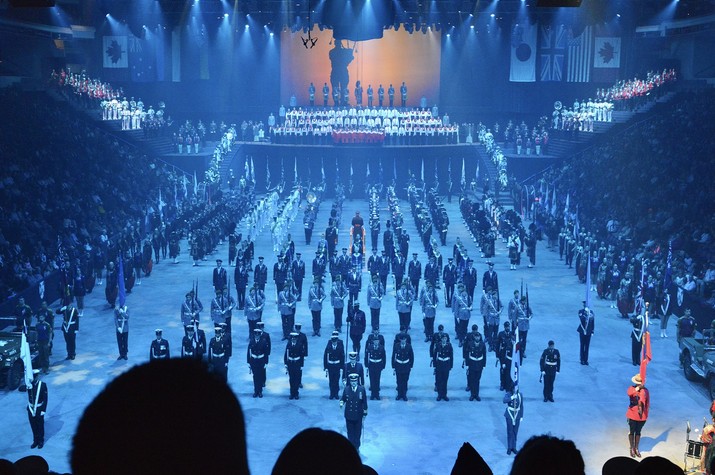 JMSDF Band, Tokyo Performs at the Royal Nova Scotia International Tattoo