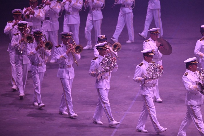 JMSDF Band, Tokyo Performs at the Royal Nova Scotia International Tattoo