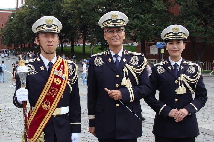 JGSDF Central Band Takes Part in the  International Military Tattoo “Spasskaya Tower” in Russia