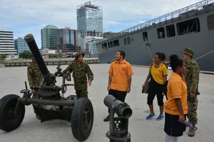 Defense Exchange with the Papua New Guinea Defence Force