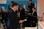 Memorial Service for the JSDF Personnel Who Lost Their Lives in the Line of Duty