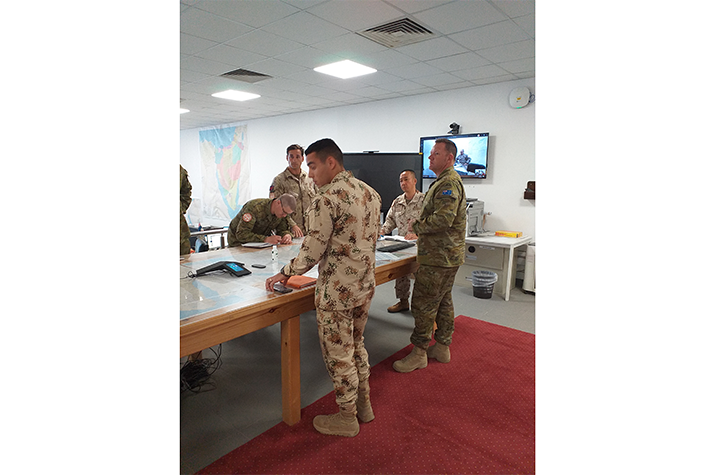 JSDF’s Dispatch to the MFO