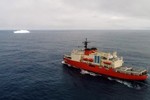 JS <em>Shirase</em> returns from the 61st Antarctic research