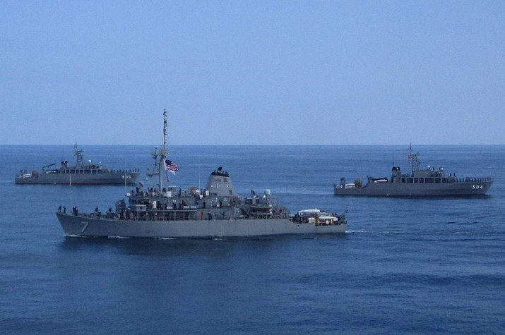 Mine Warfare Exercise and Japan-U.S. Bilateral Minesweeping Exercise