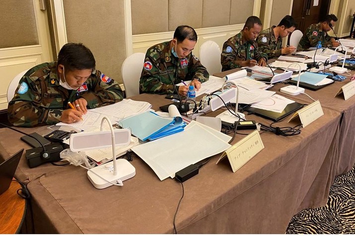 Online Educational Program for Royal Cambodian Armed Forces