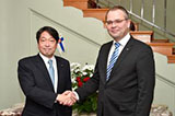 Japan-Finland Defense Ministerial Meeting