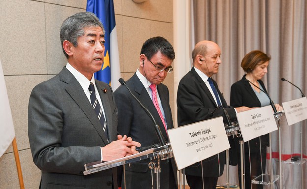 5th Japan-France Foreign and Defense Ministerial Meeting & Japan-France Defense Ministerial Meeting