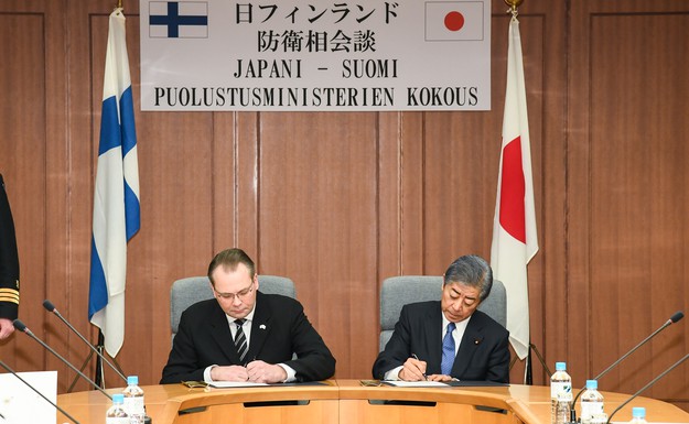 Japan-Finland Defense Ministerial Meeting
