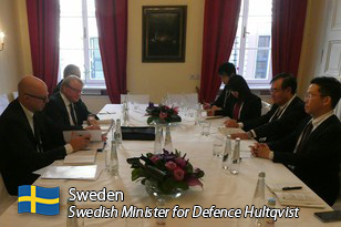 Sweden: Swedish Minister for Defence Hultqvist