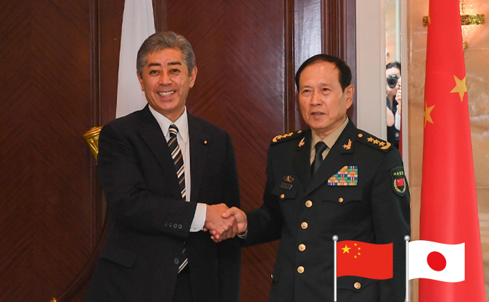 Japan-China Defense Ministerial Meeting