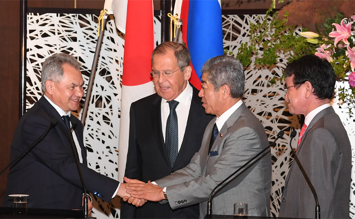 Japan-Russia Foreign and Defense Ministerial Consultation (“2+2” Ministerial Meeting) and Japan-Russia Defense Ministerial Meeting