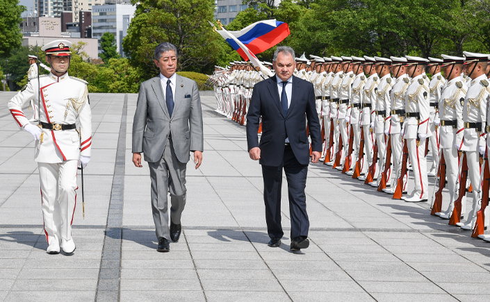 Japan-Russia Foreign and Defense Ministerial Consultation (“2+2” Ministerial Meeting) and Japan-Russia Defense Ministerial Meeting