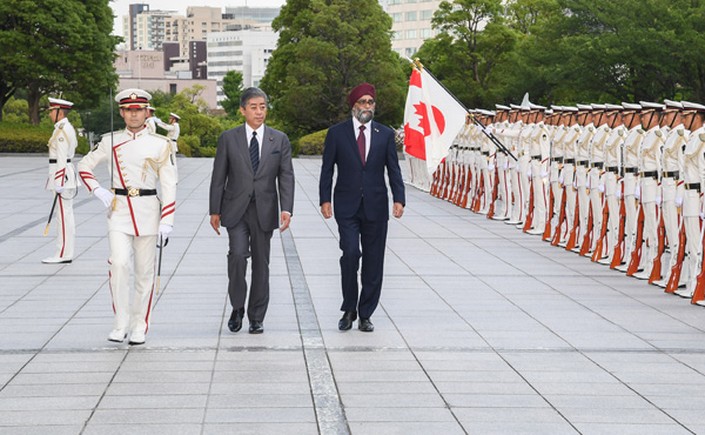 Japan-Canada Defense Ministerial Meeting