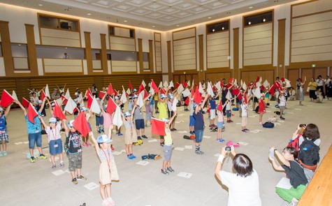 "Children’s Kasumigaseki Study Tour" at the MOD 2019