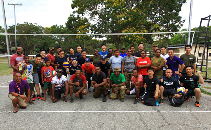 Defense Exchange with the Papua New Guinea Defence Force
