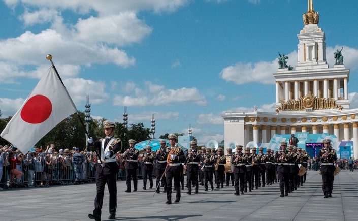 JGSDF Central Band Takes Part in the International Military Tattoo “Spasskaya Tower” in Russia