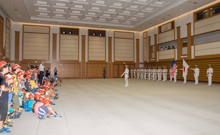 "Children’s Kasumigaseki Study Tour" at the MOD 2019