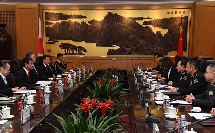 Japan-China Defense Ministerial Meeting