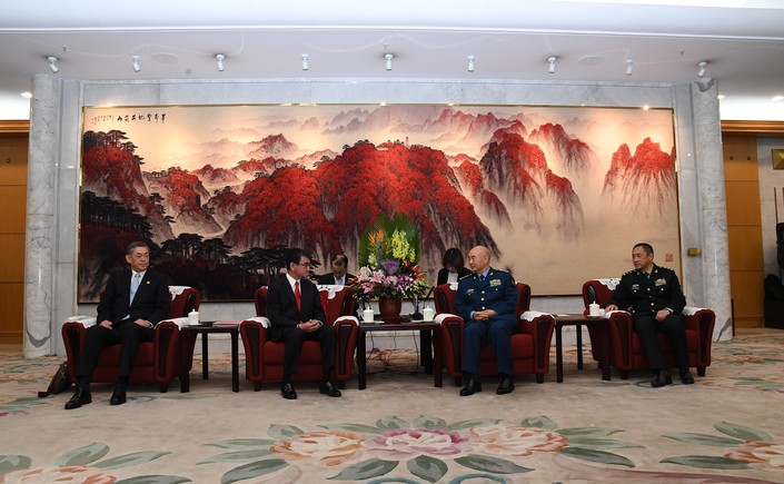 Japan-China Defense Ministerial Meeting