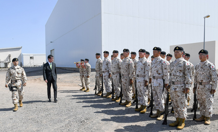 Defense Minister Kono's Visit to Djibouti and Oman.