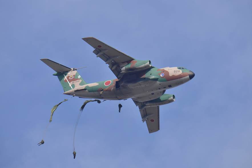 陸上自衛隊 第1空挺団 | 第1空挺団は、自衛隊唯一の落下傘部隊