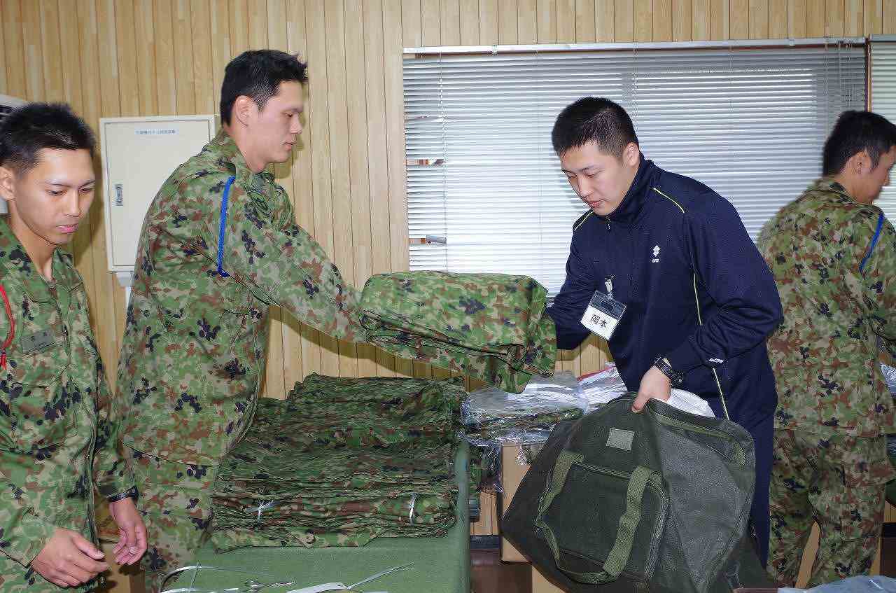 被服交付45