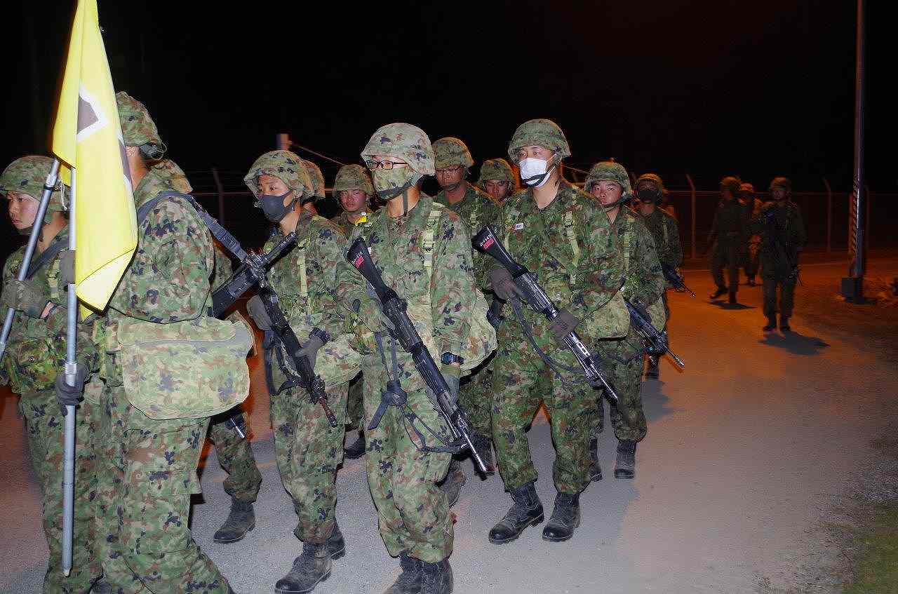 夜間訓練終了69