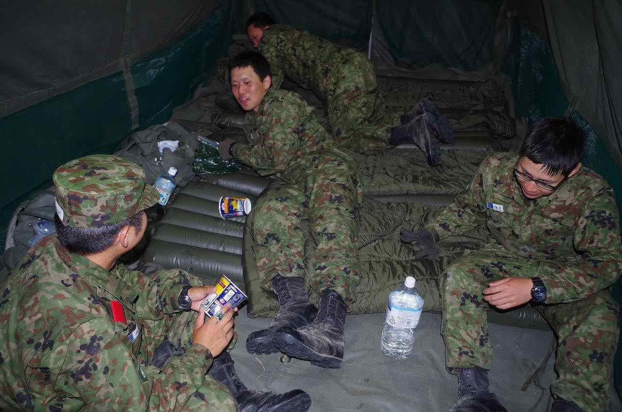 夜間訓練終了71