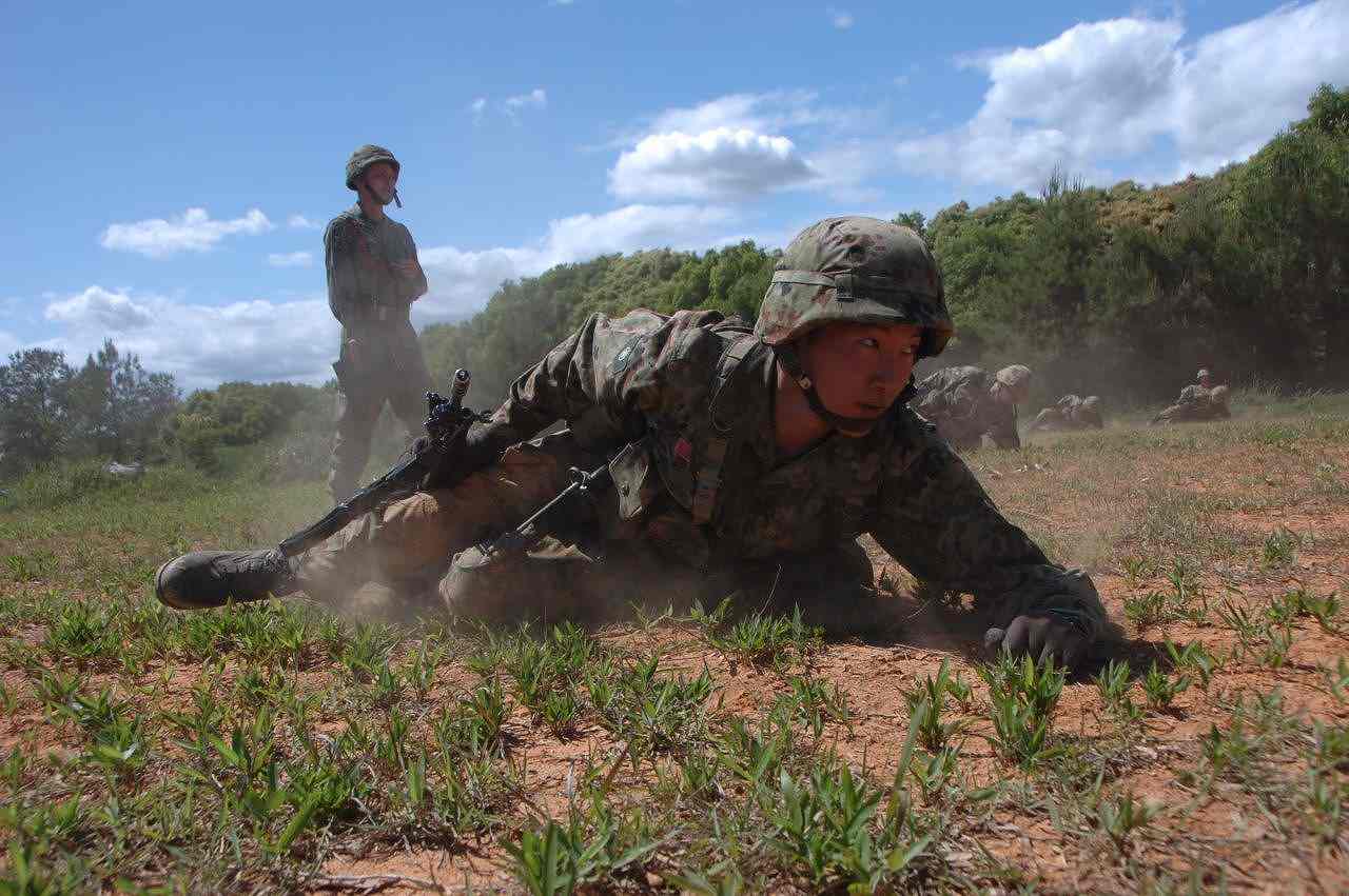 戦闘訓練21