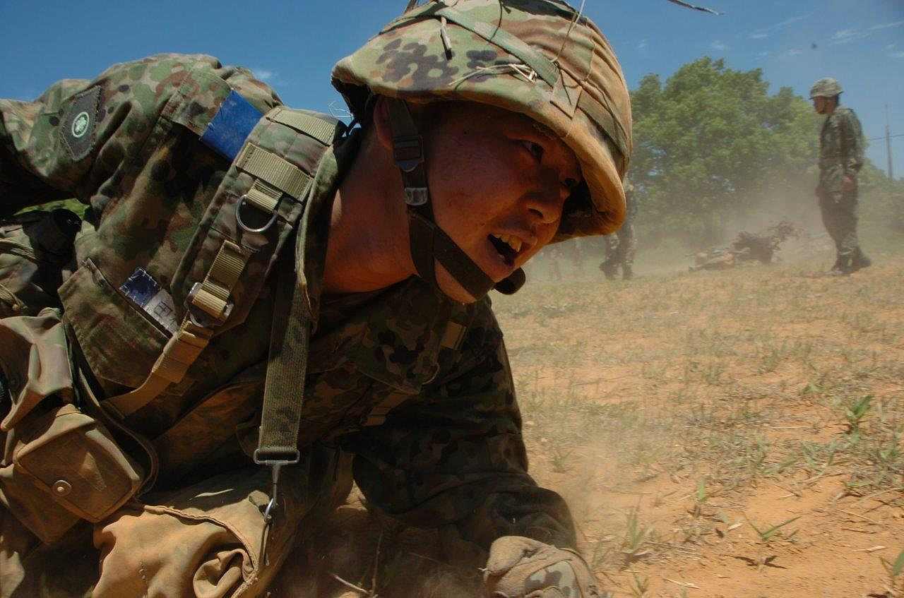 戦闘訓練71