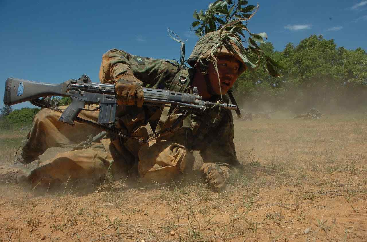 戦闘訓練72