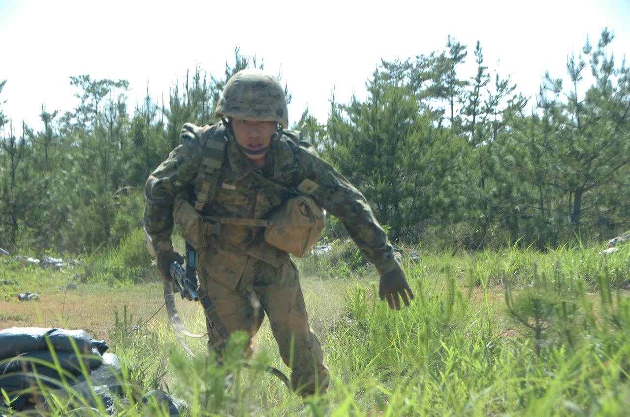 戦闘訓練107