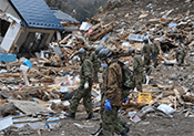 東日本大震災の写真