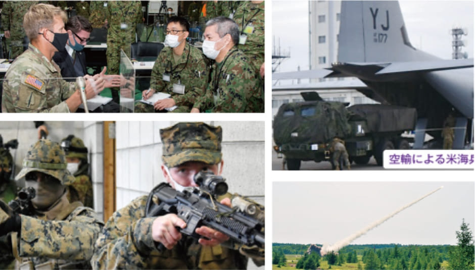 日米共同訓練の強化