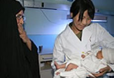 母子病院における技術指導（2004年～2006年）