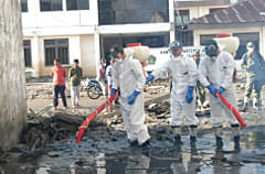 Support for the prevention of epidemics support in Sumatra island, Indonesia (2005)