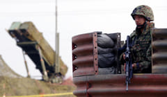 GSDF servicemembers for protection of ASDF’s surface-to-air missiles