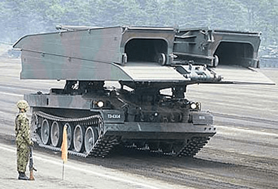 91式戦車橋の写真