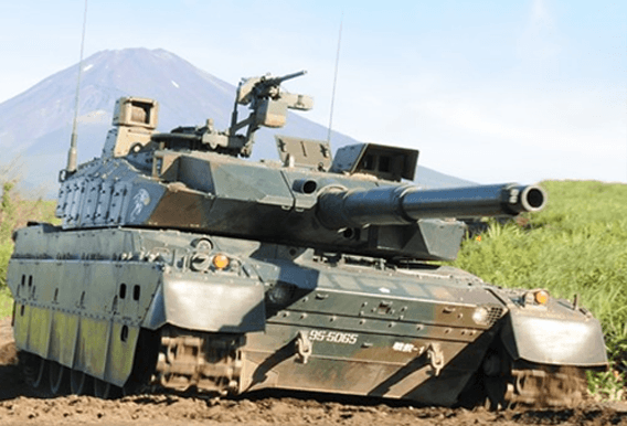 10式戦車の写真