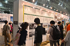 陸自歴史年表及び写真パネル展示