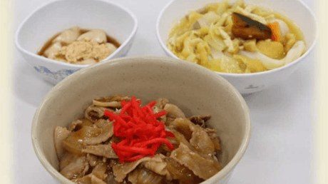 ふじ桜ポーク丼＆ミニほうとう