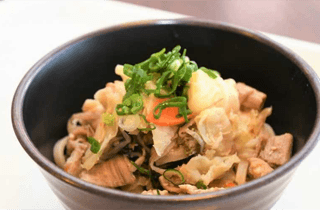 千僧牛もつうどん